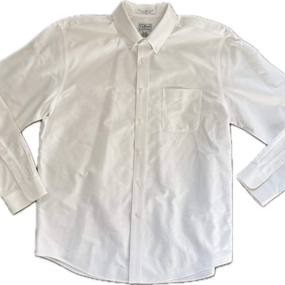 L.L. Bean Pinpoint Oxford Cloth Dress Shirt
